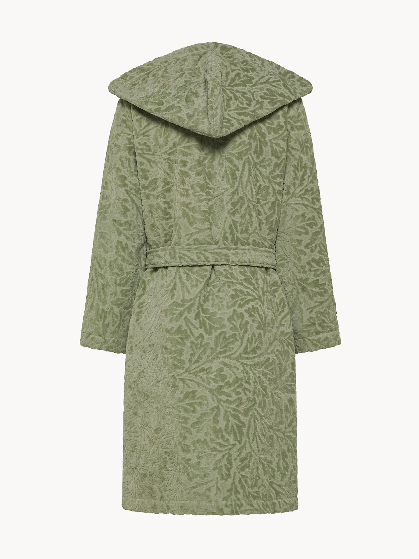 coincasa Accappatoi E Ciabatte|Accappatoio in cotone velour motivo in rilievo Verde