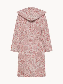 coincasa Accappatoi E Ciabatte|Accappatoio in cotone velour fantasia floreale Rosa