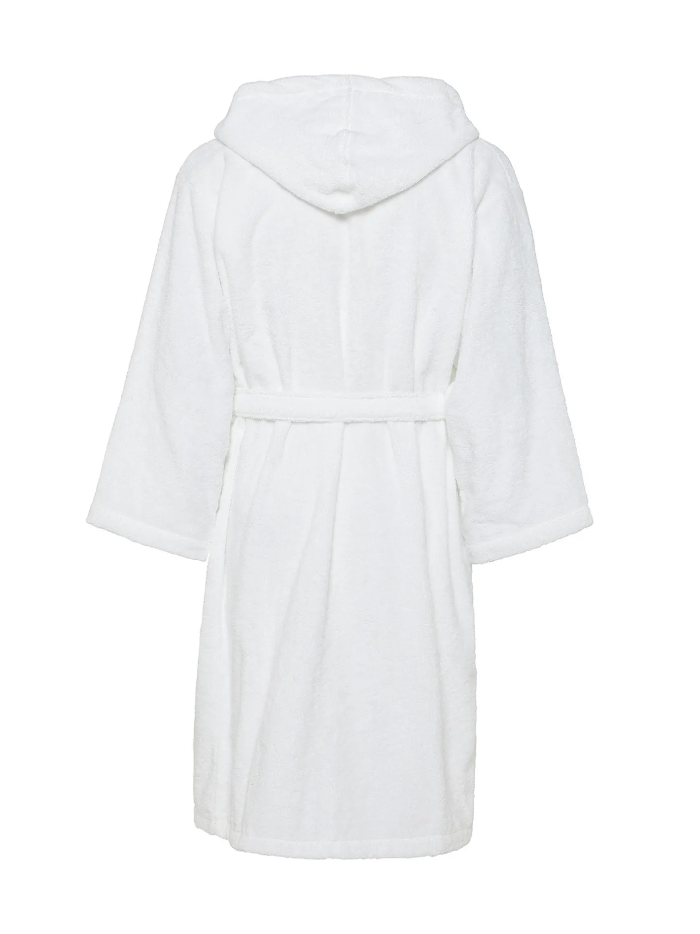 coincasa Accappatoi E Ciabatte|Biancheria Bagno|Accappatoio puro cotone tinta unita Zefiro Bianco