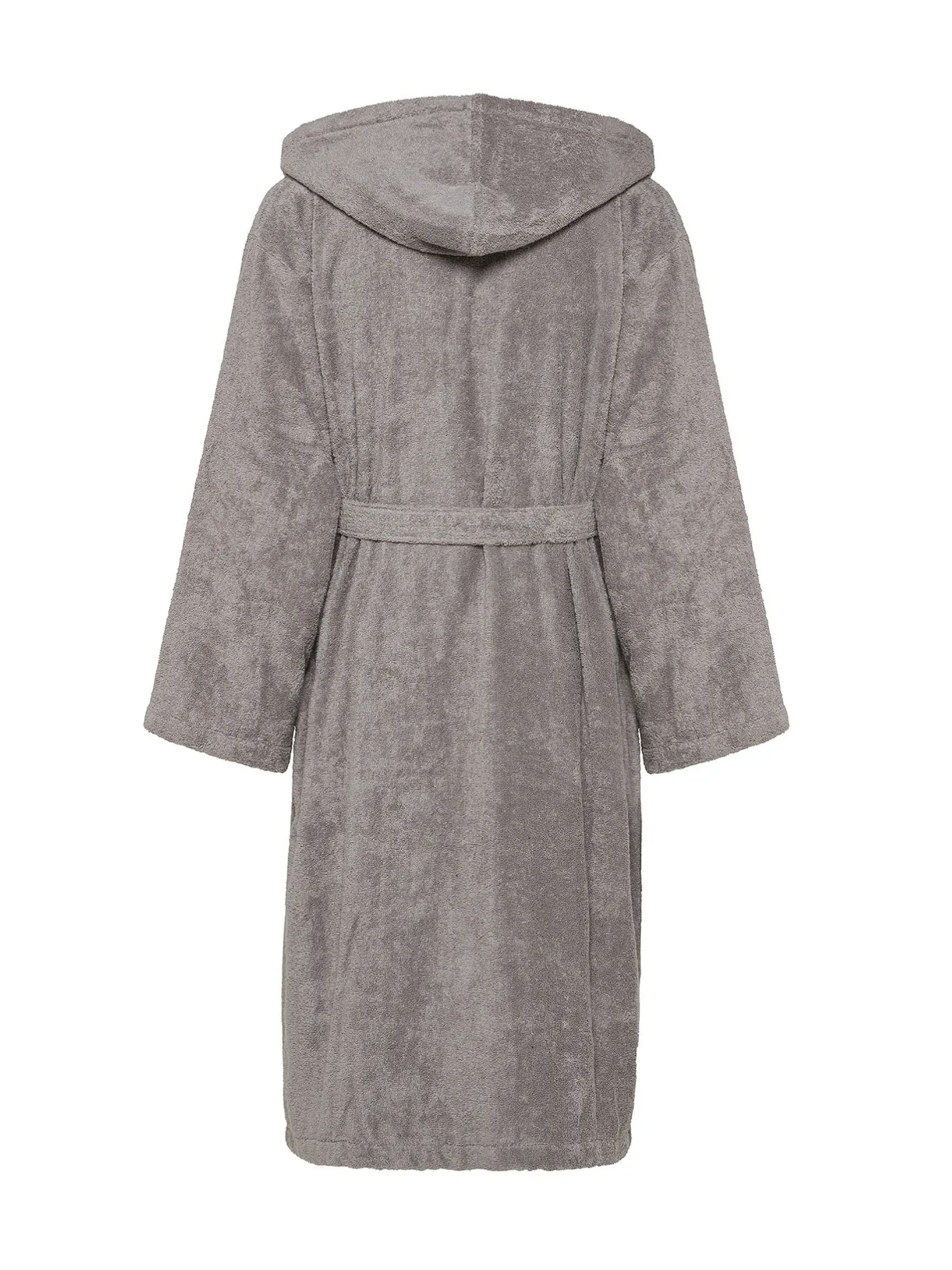 coincasa Accappatoi E Ciabatte|Biancheria Bagno|Accappatoio puro cotone tinta unita Zefiro Grigio