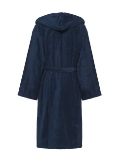 coincasa Accappatoi E Ciabatte|Biancheria Bagno|Accappatoio puro cotone tinta unita Zefiro Blu scuro