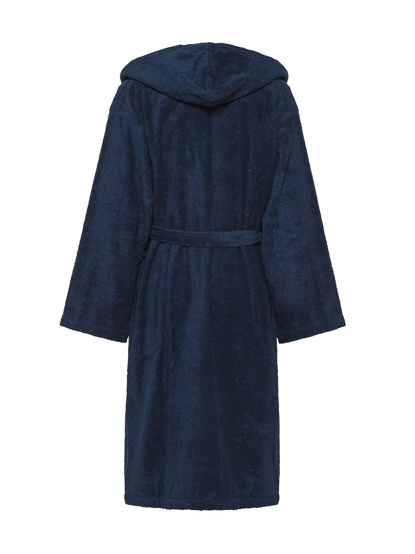 coincasa Accappatoi E Ciabatte|Biancheria Bagno|Accappatoio puro cotone tinta unita Zefiro Blu scuro