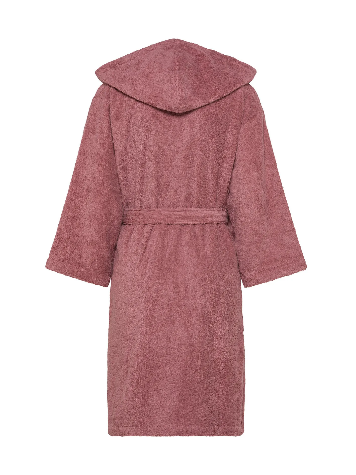 coincasa Accappatoi E Ciabatte|Biancheria Bagno|Accappatoio puro cotone tinta unita Zefiro Rosa