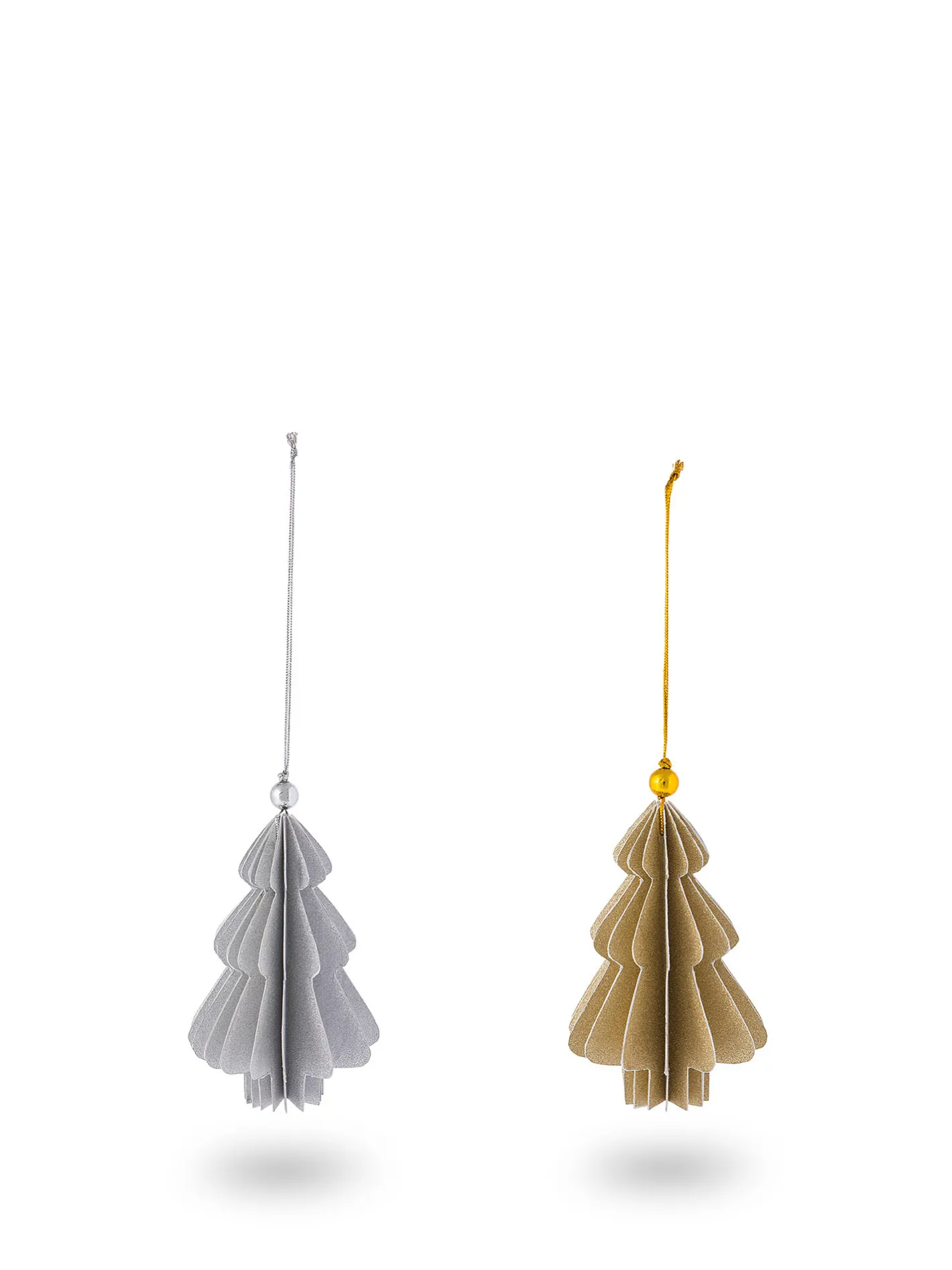 coincasa Altre Decorazioni|Palline|Addobbo albero in carta ad albero Multicolor