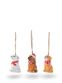 coincasa Altre Decorazioni|Palline|Addobbo albero in legno Marrone chiaro