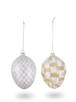 coincasa Altre Decorazioni|Palline|Addobbo albero in legno Trasparente