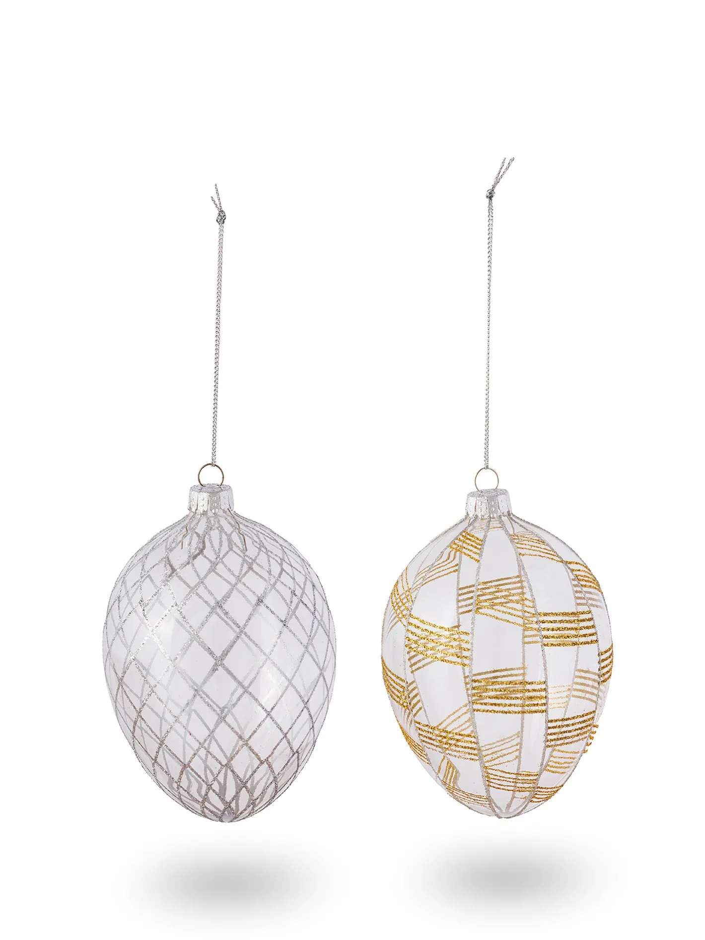 coincasa Altre Decorazioni|Palline|Addobbo albero in legno Trasparente