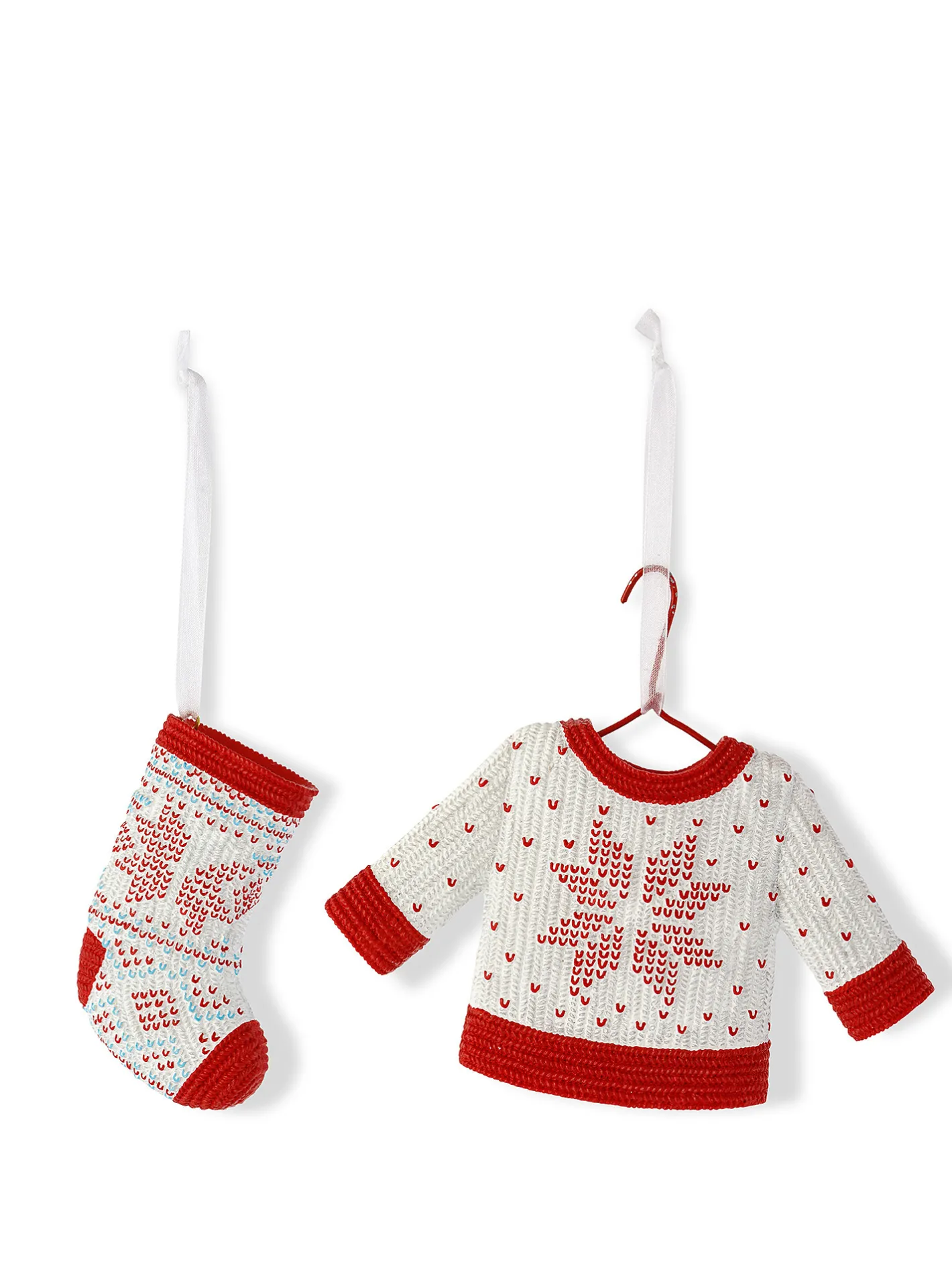 coincasa Altre Decorazioni|Addobbo albero in resina Bianco