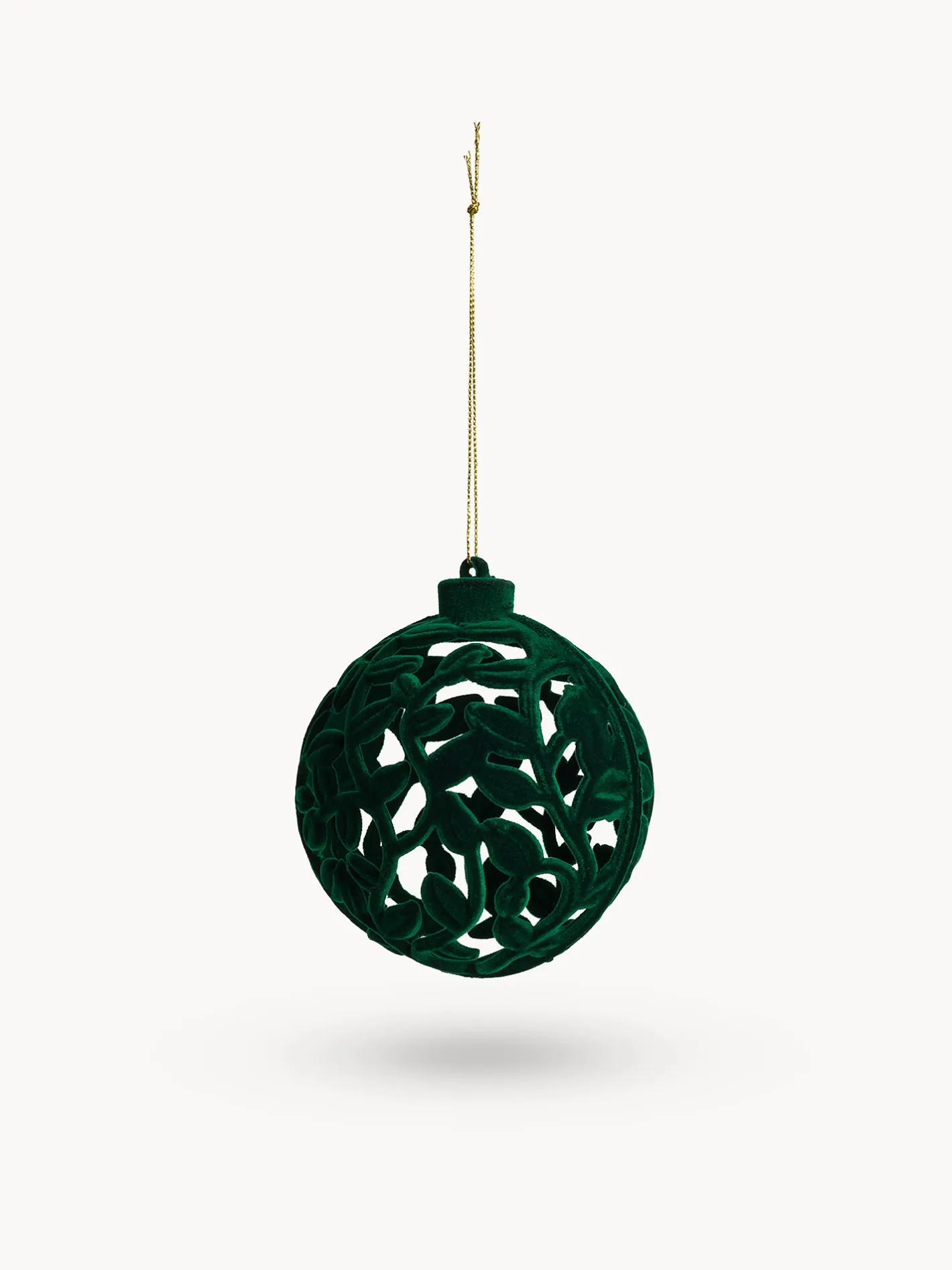 coincasa Palline|Addobbo albero in velluto a Pallina Verde