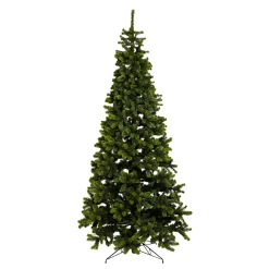 coincasa Alberi Di Natale|Albero di Natale Slim H 225cm Verde scuro