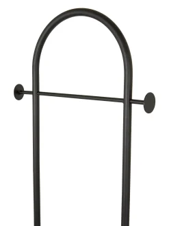 coincasa Complementi D'Arredo|Appendiabiti in marmo e ferro Grigio argento