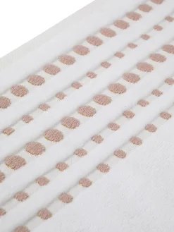 coincasa Asciugamani|Biancheria Bagno|Asciugamano cotone bordo ricamato Portofino Bianco