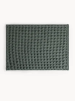 coincasa Asciugamani|Biancheria Bagno|Asciugamano cotone nido d'ape tinta unita Verde