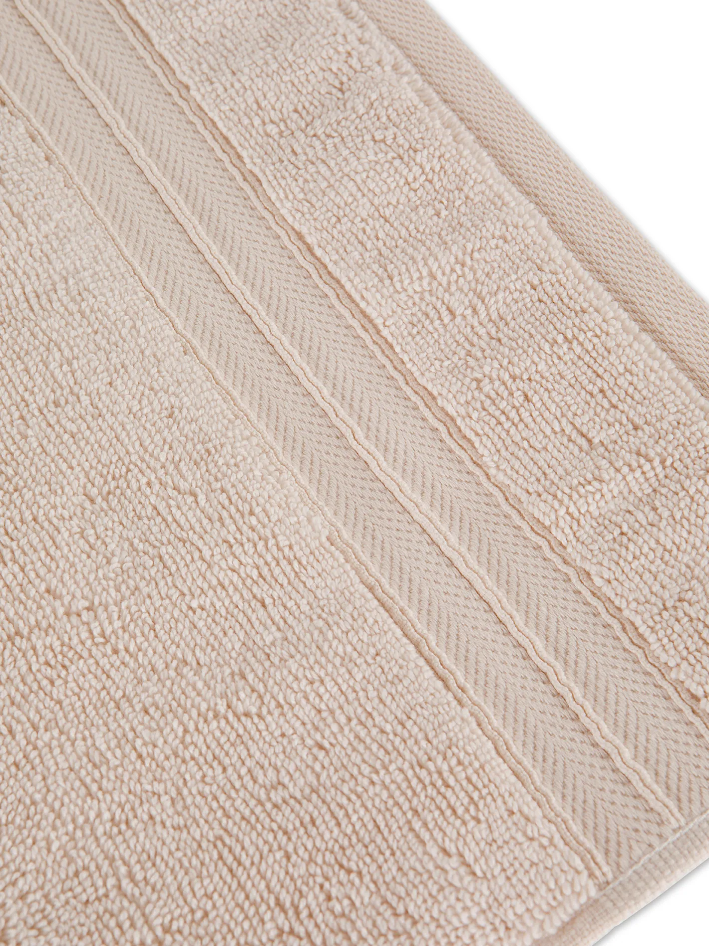 coincasa Asciugamani|Biancheria Bagno|Asciugamano puro cotone tinta unita Thermae Rosa cipria