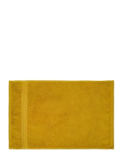 coincasa Asciugamani|Biancheria Bagno|Asciugamano puro cotone tinta unita Zefiro Giallo senape