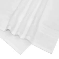 coincasa Asciugamani|Biancheria Bagno|Asciugamano puro cotone tinta unita Thermae Bianco