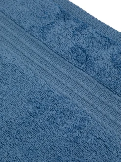 coincasa Asciugamani|Biancheria Bagno|Asciugamano puro cotone tinta unita Zefiro Azzurro