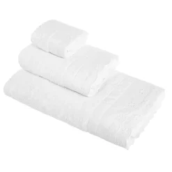 coincasa Asciugamani|Biancheria Bagno|Asciugamano sangallo Portofino Bianco