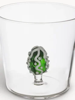 coincasa Bicchieri E Calici|Bicchiere in vetro dettaglio ovetto Trasparente