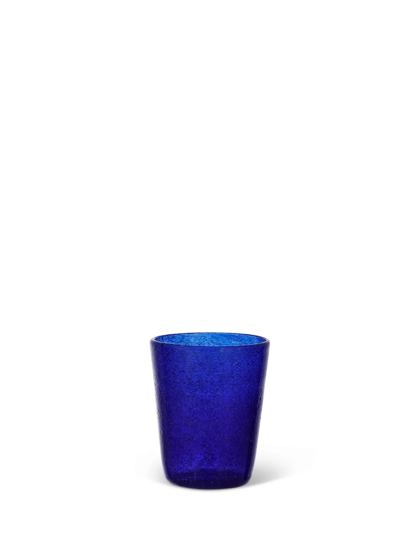 coincasa Bicchieri E Calici|Bicchiere vetro colorato in pasta Matera Blu