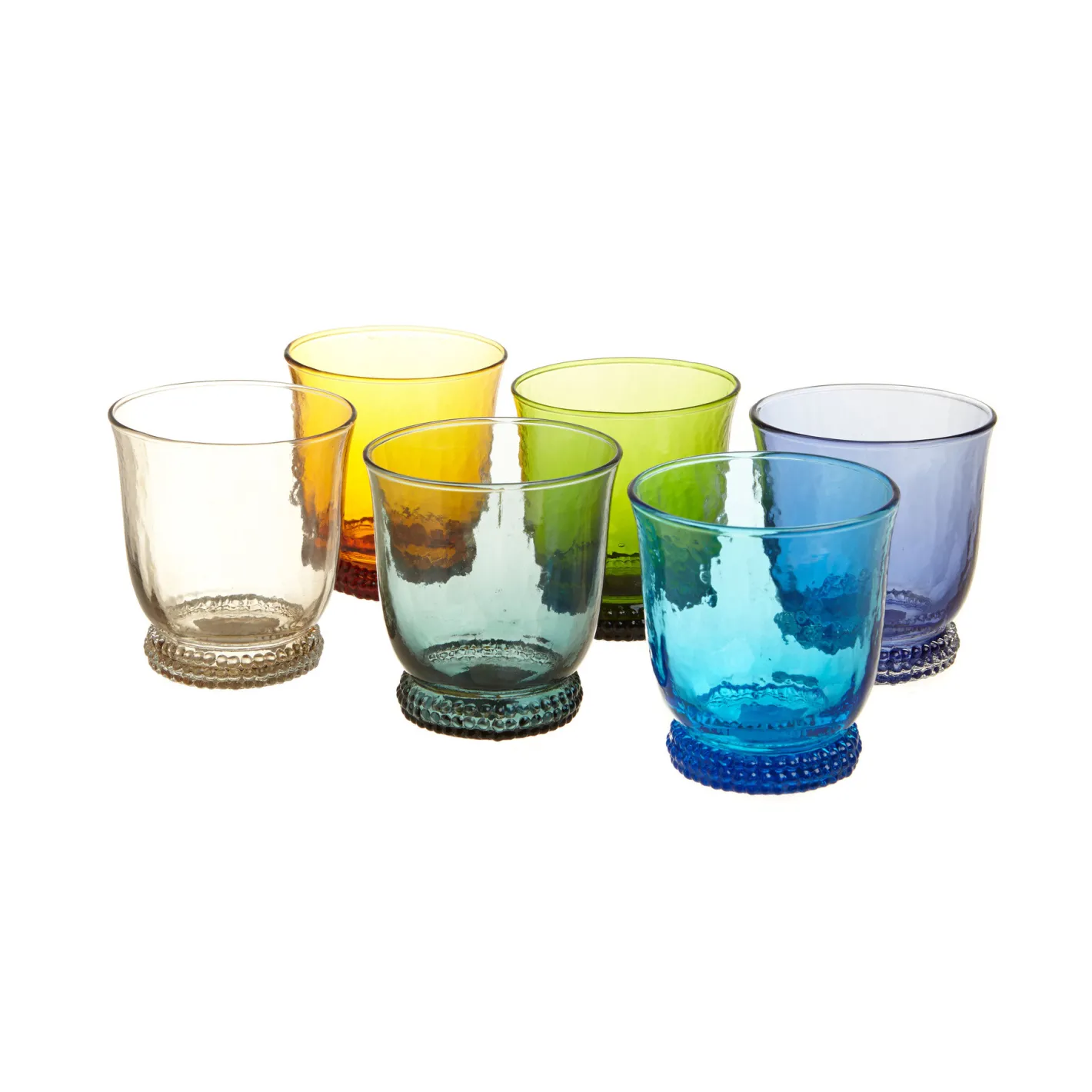 coincasa Bicchieri E Calici|Bicchiere vetro colore in pasta Blu