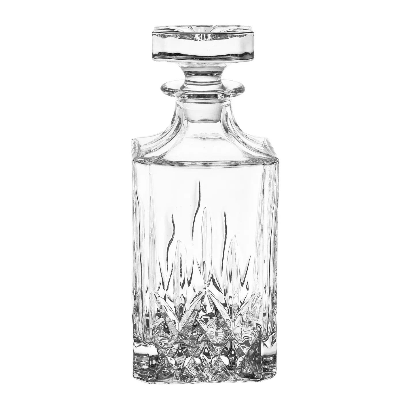 coincasa Caraffe E Decanter|Bottiglia whisky vetro molato Trasparente