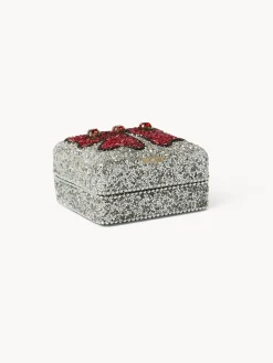 coincasa Soprammobili E Orologi|Altre Decorazioni Natalizie|Box rivestito di perline Multicolor