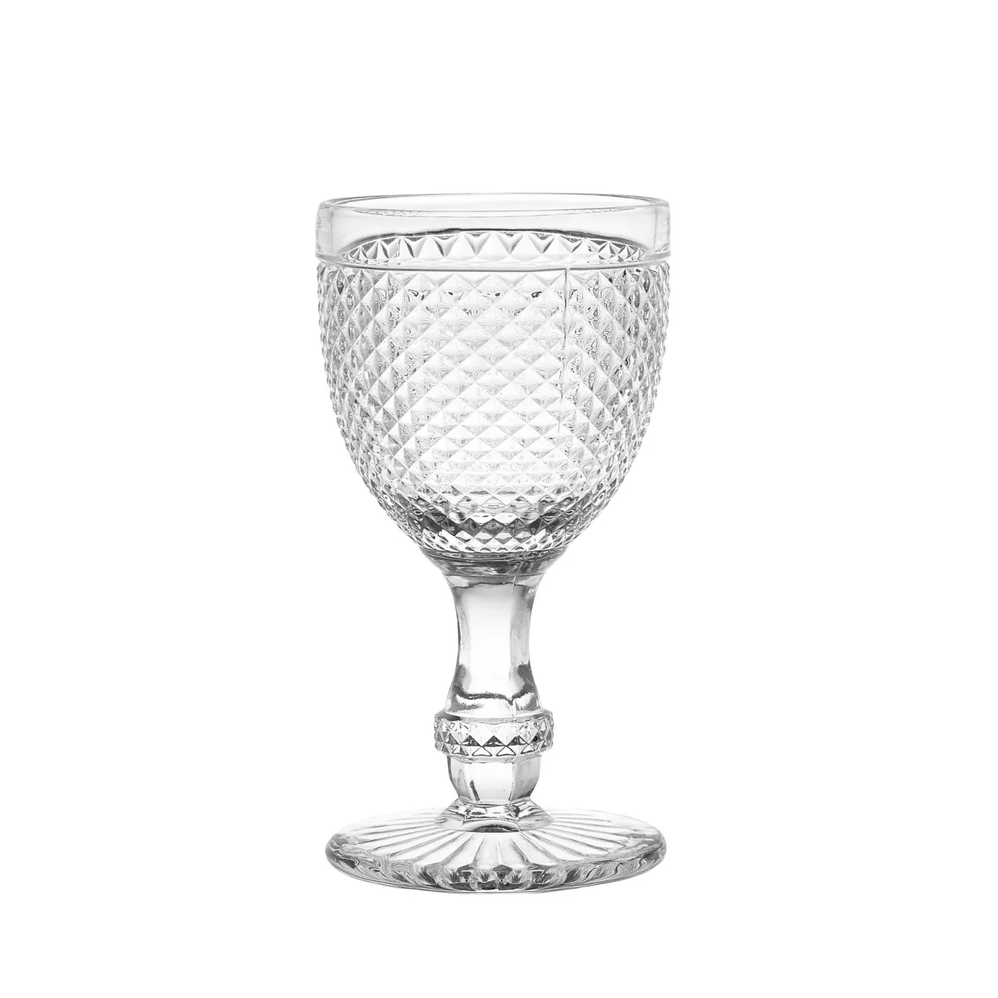 coincasa Bicchieri E Calici|Calice acqua vetro sfaccettato Trasparente