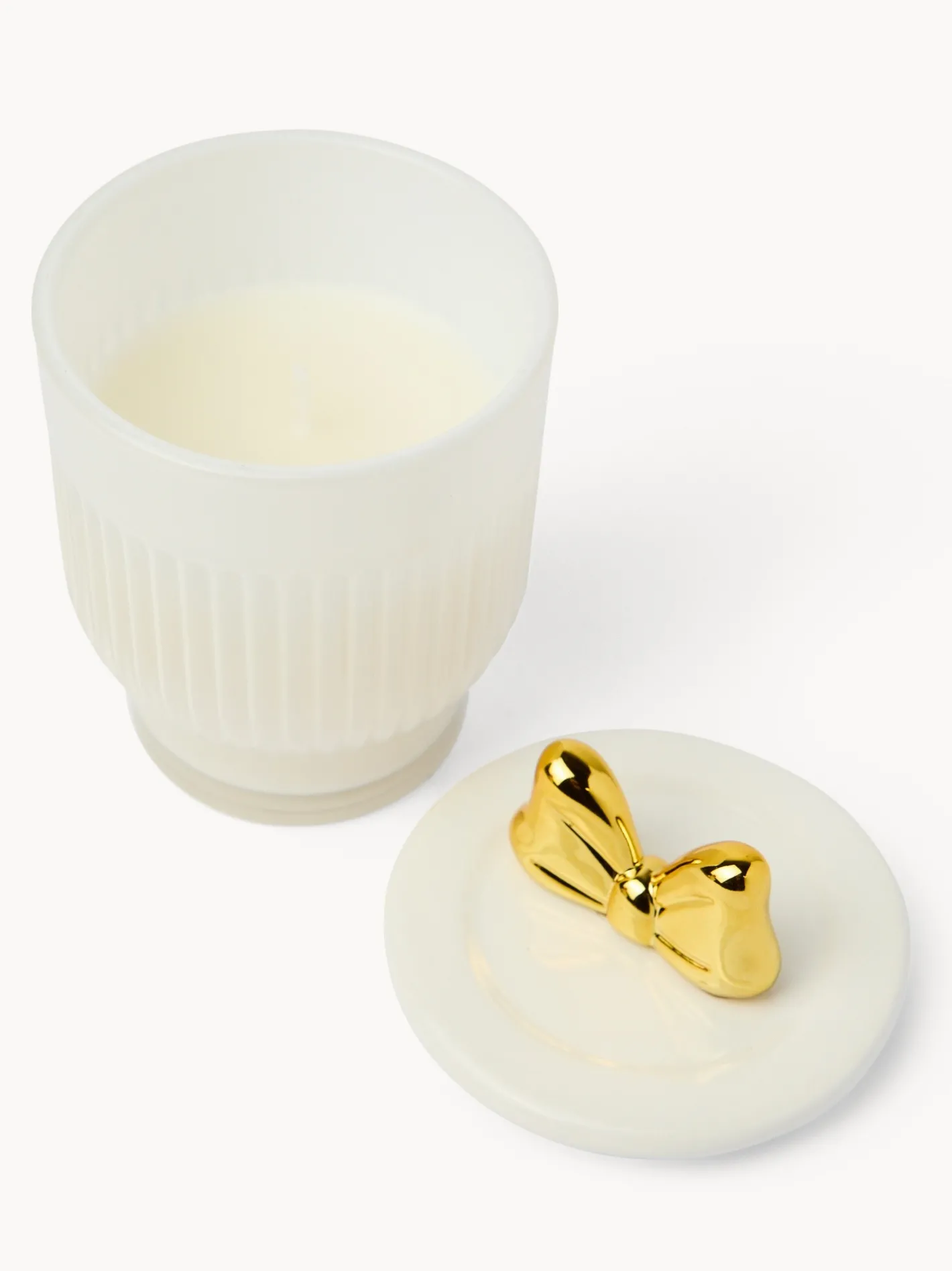 coincasa Candele E Diffusori|Candele Natalizie|Candela profumata con tappo H11 - frangipani Bianco