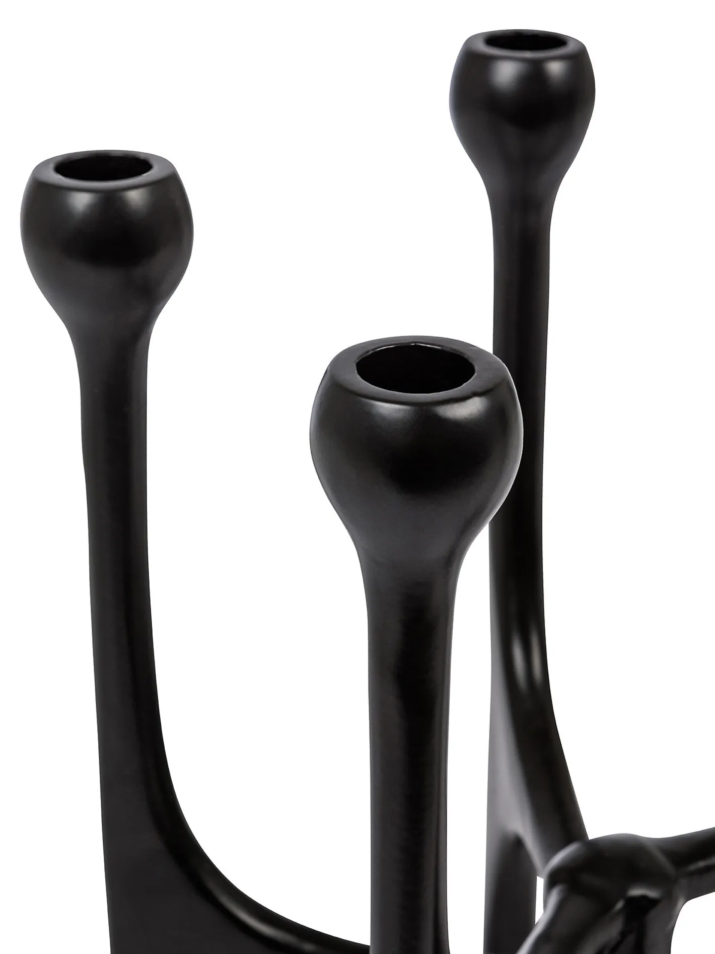 coincasa Lanterne, Candelieri E Portacandele|Lanterne E Vasi Da Esterno|Candeliere a 5 luci in metallo Nero