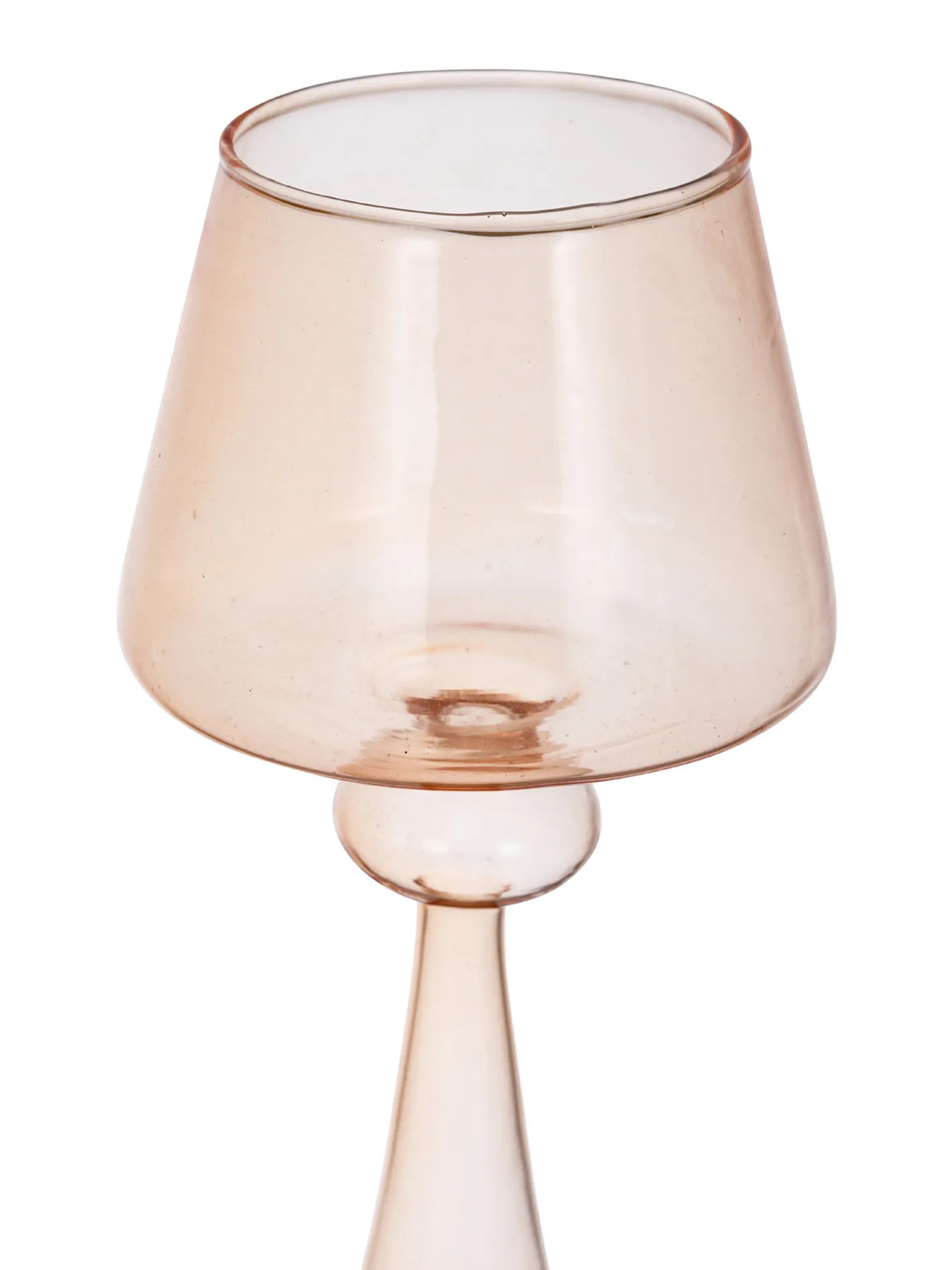 coincasa Lanterne, Candelieri E Portacandele|Candeliere in vetro Arancione