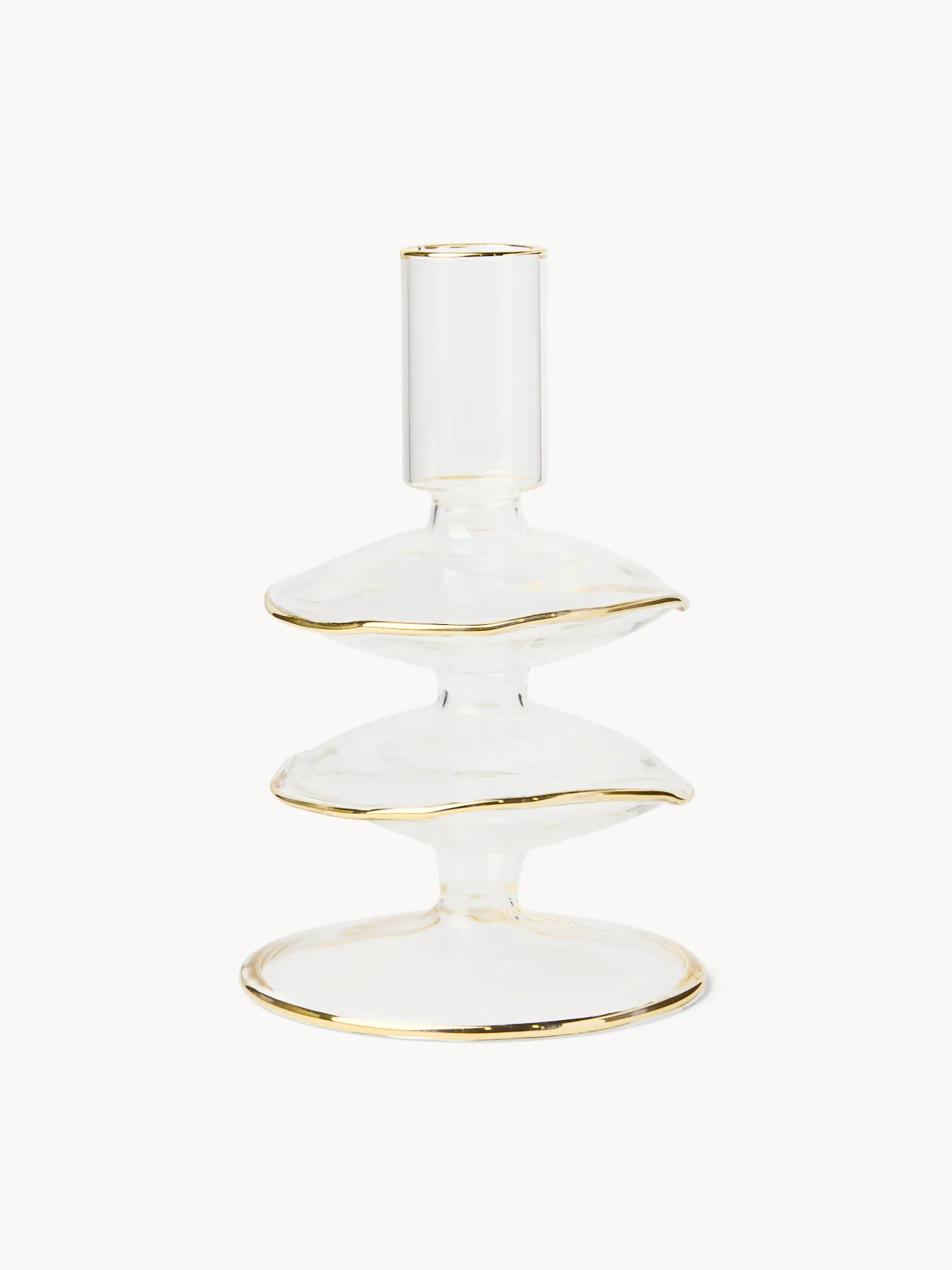 coincasa Lanterne, Candelieri E Portacandele|Candele Natalizie|Candeliere in vetro borosilicato Trasparente