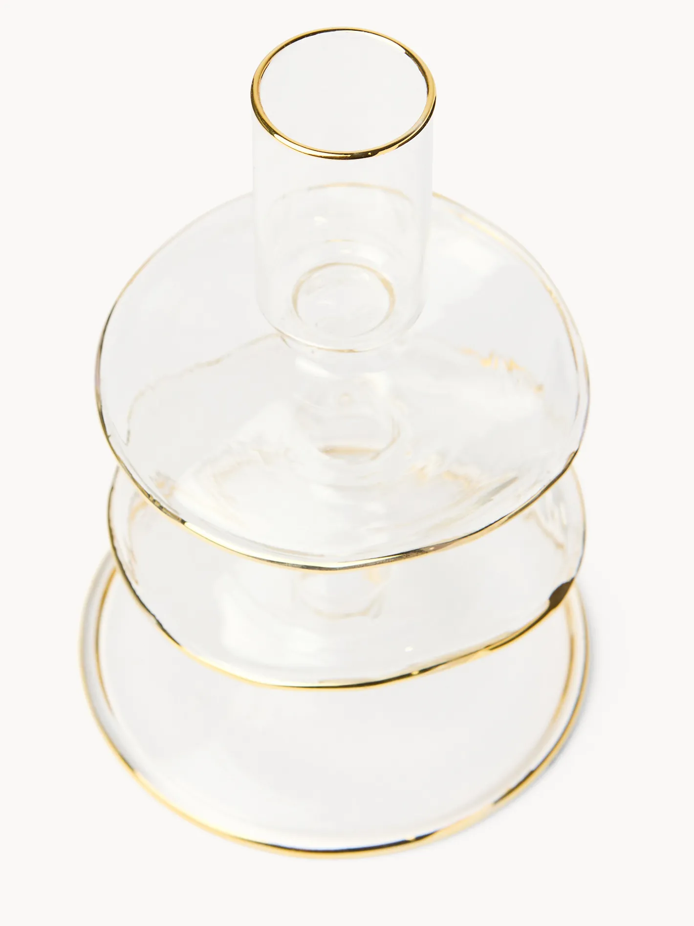 coincasa Lanterne, Candelieri E Portacandele|Candele Natalizie|Candeliere in vetro borosilicato Trasparente