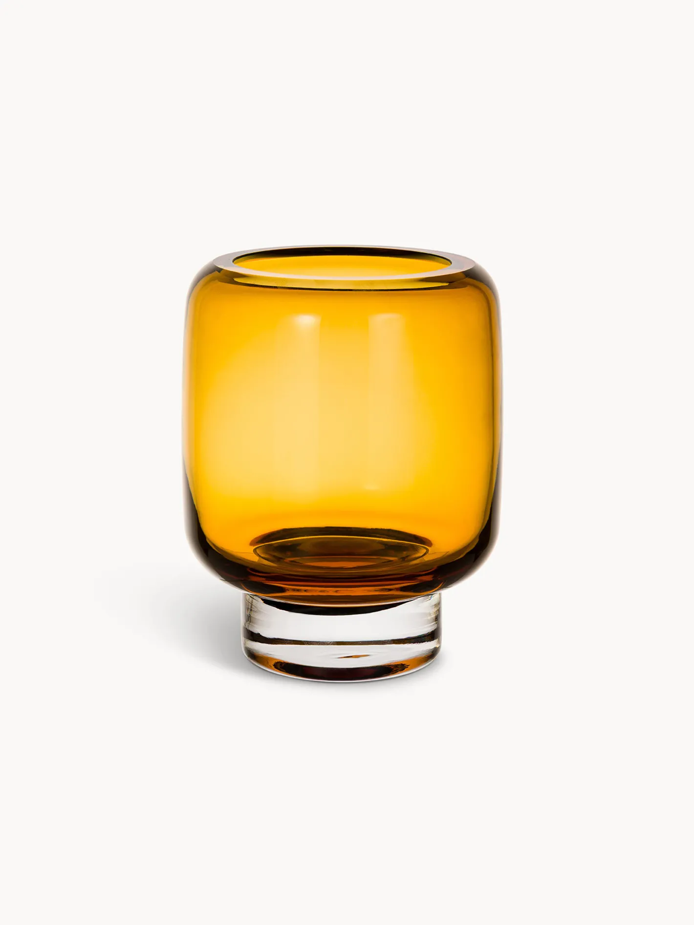 coincasa Lanterne, Candelieri E Portacandele|Candeliere in vetro colorato in pasta Giallo