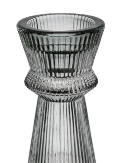 coincasa Lanterne, Candelieri E Portacandele|Candeliere vetro colorato in pasta Grigio