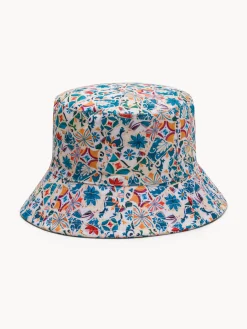 coincasa Teli Mare E Accessori|Cappello bucket motivo mosaico Multicolor