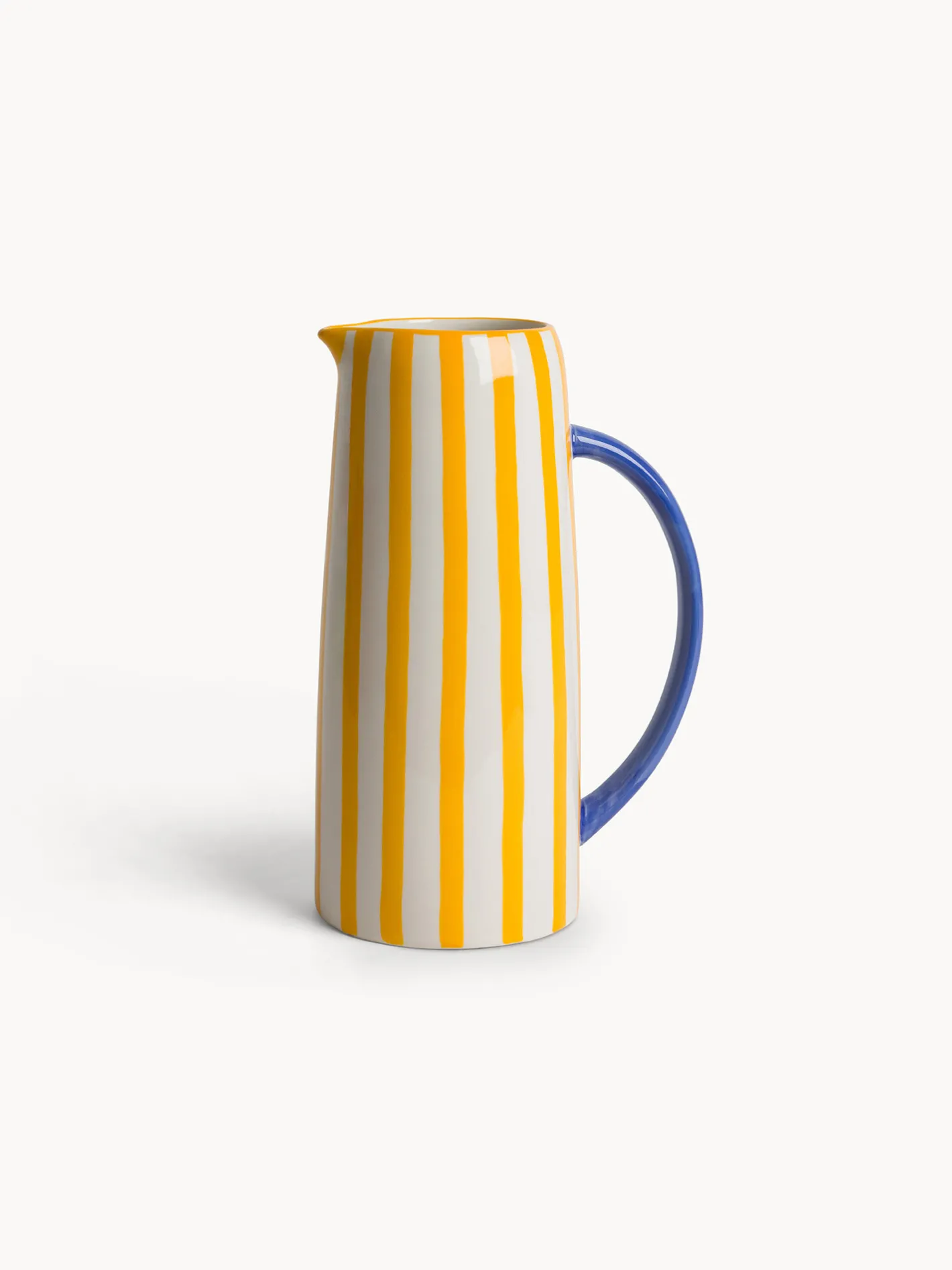 coincasa Caraffe E Decanter|Caraffa in ceramica a righe Multicolor