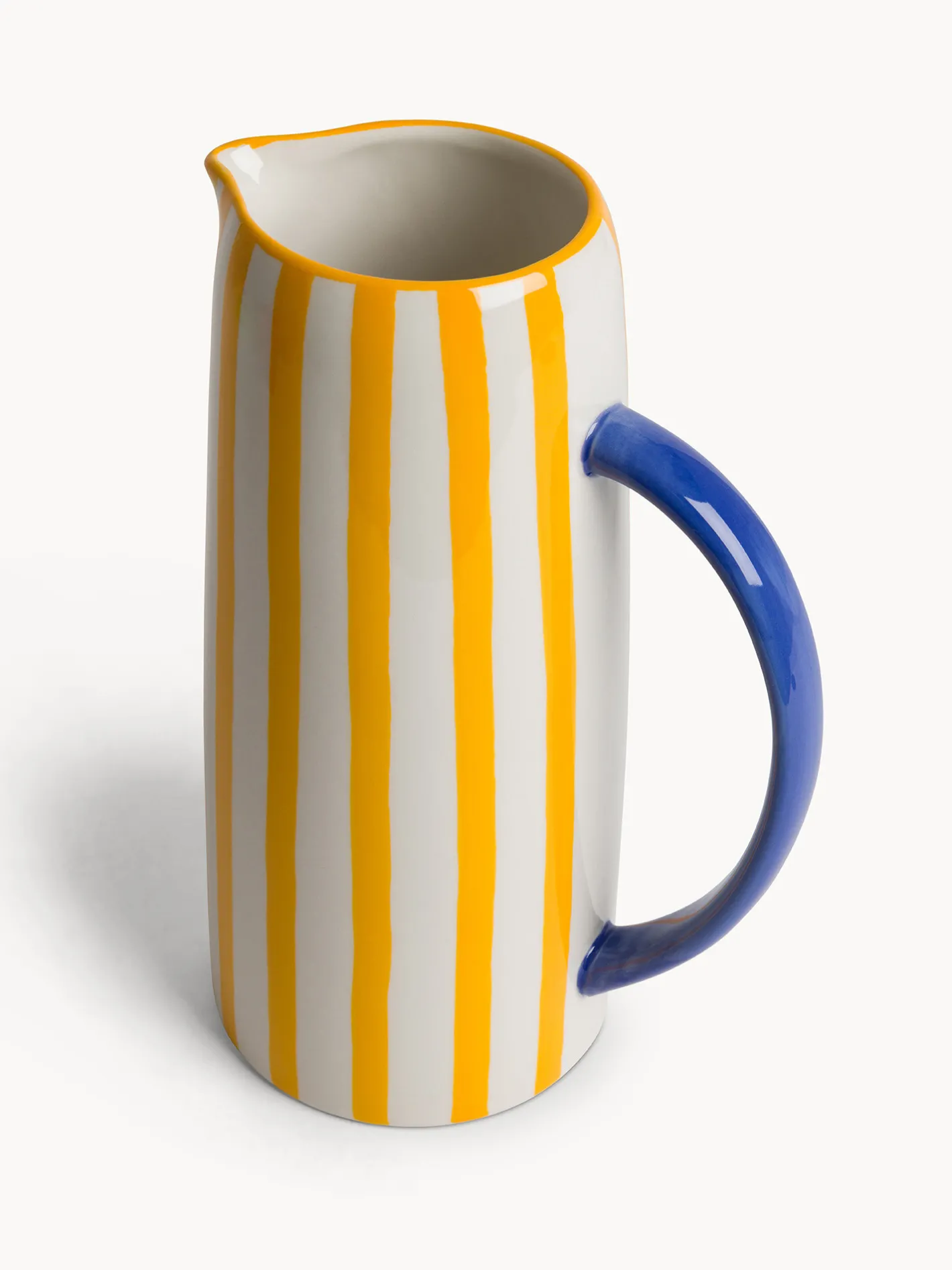 coincasa Caraffe E Decanter|Caraffa in ceramica a righe Multicolor