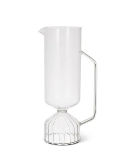 coincasa Caraffe E Decanter|Caraffa vetro borosilicato base optical Trasparente