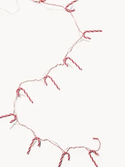 coincasa Luci Natalizie|Catena di luci a forma di candycane Rosso