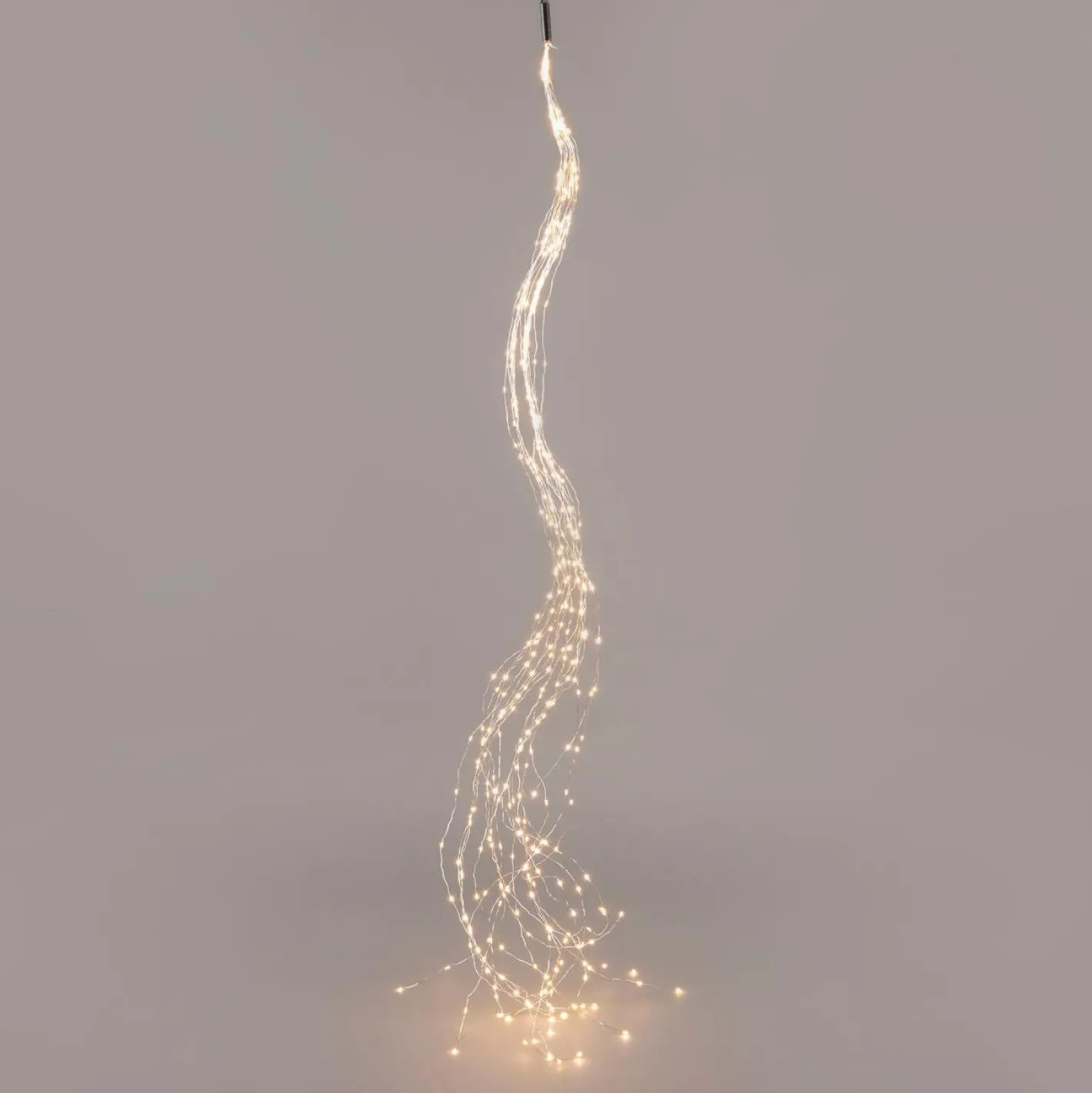 coincasa Luci Natalizie|Catena luminosa effetto cascata luce ivory Avorio