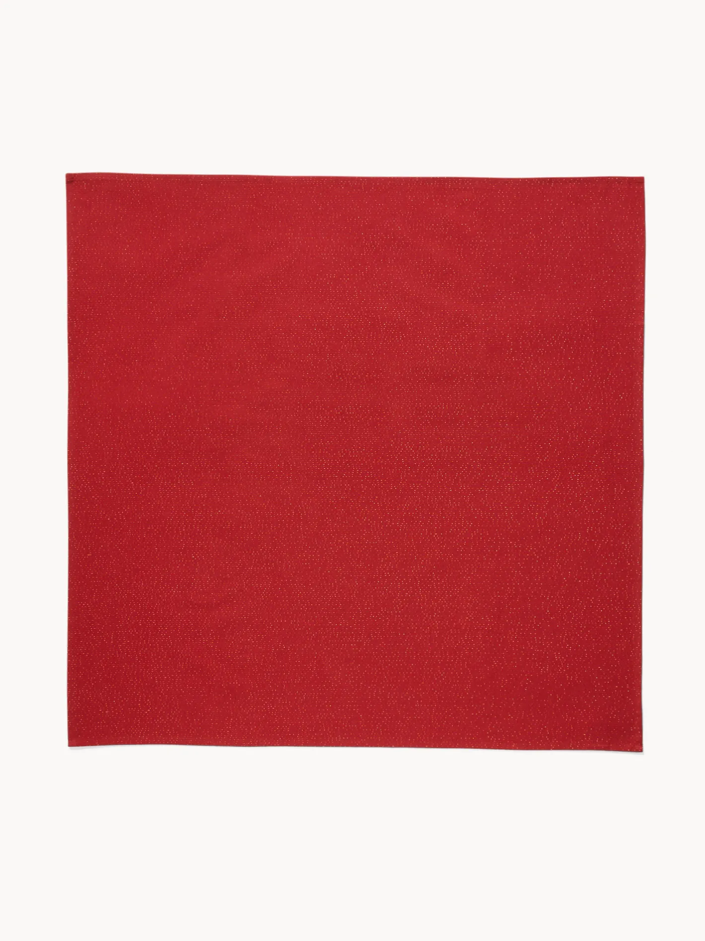 coincasa Tovaglie E Tovaglioli|Tovaglie E Runner Natalizi|Centrotavola in cotone e lurex Rosso