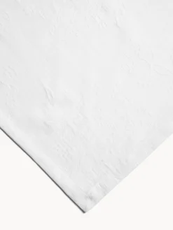 coincasa Biancheria Da Tavola|Tovaglie E Tovaglioli|Centrotavola in puro cotone jacquard motivo floreale Bianco