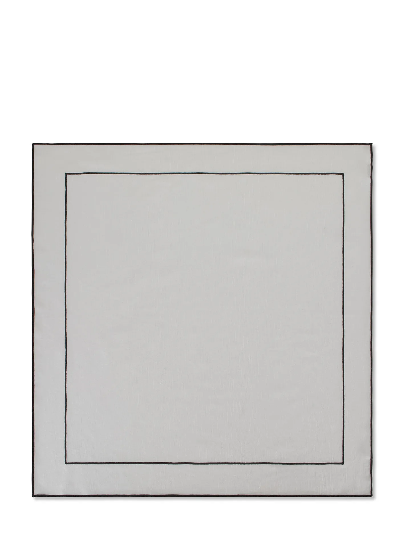 coincasa Biancheria Da Tavola|Tovaglie E Tovaglioli|Centrotavola slub di cotone con overlock Bianco