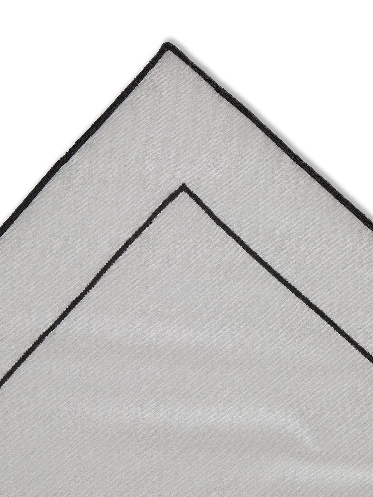 coincasa Biancheria Da Tavola|Tovaglie E Tovaglioli|Centrotavola slub di cotone con overlock Bianco