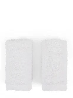 coincasa Asciugamani|Biancheria Bagno|Cestino 4 lavette cotone tinta unita Thermae Bianco