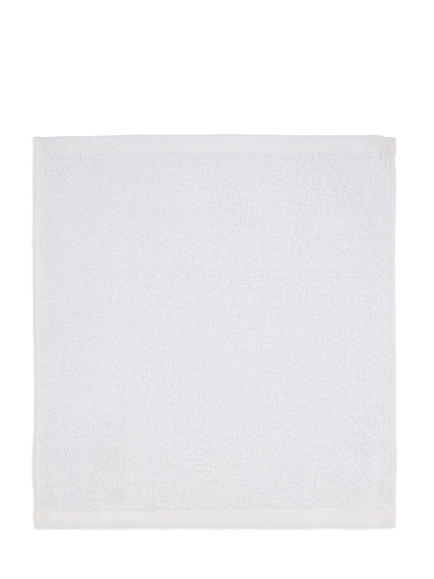 coincasa Asciugamani|Biancheria Bagno|Cestino 4 lavette cotone tinta unita Thermae Bianco