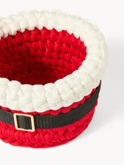 coincasa Contenitori E Cestini|Cestino Babbo Natale Rosso