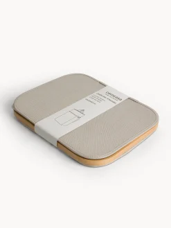 coincasa Accessori Bagno|Biancheria Bagno|Cesto in bamboo con coperchio Bianco