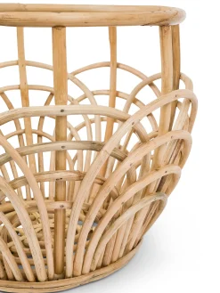 coincasa Cesti E Organizer|Lanterne E Vasi Da Esterno|Cesto intrecciato a mano Naturale